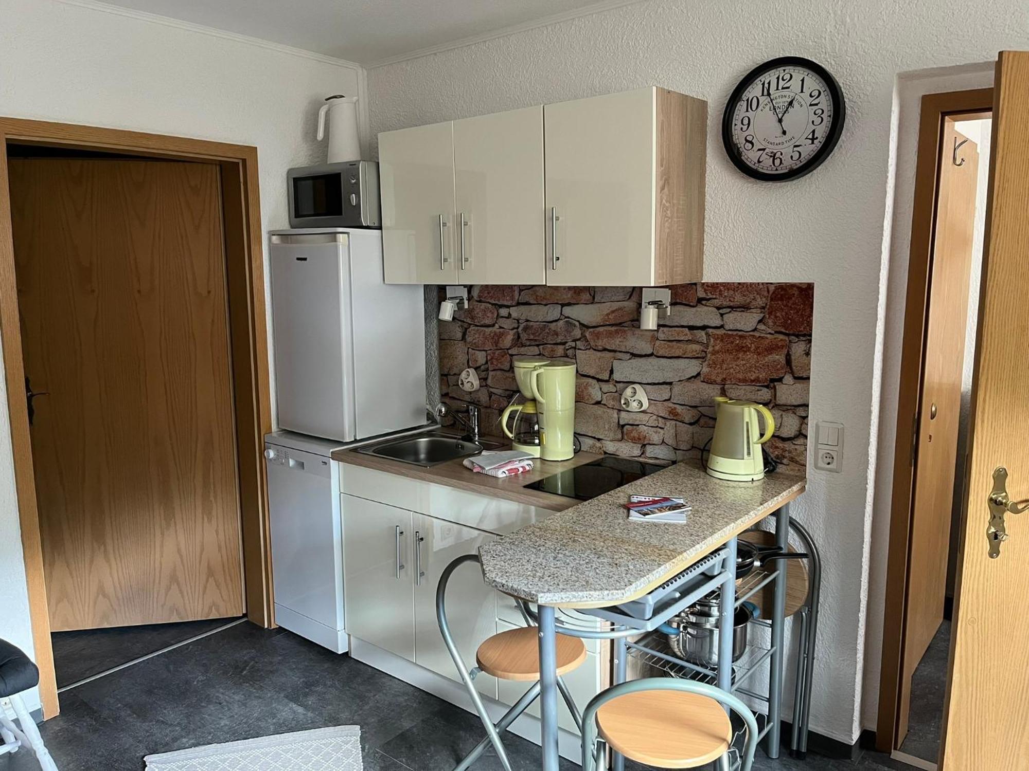 Ferienwohnung Hoppelnase Mit Eigener Sauna Langenstein Kültér fotó